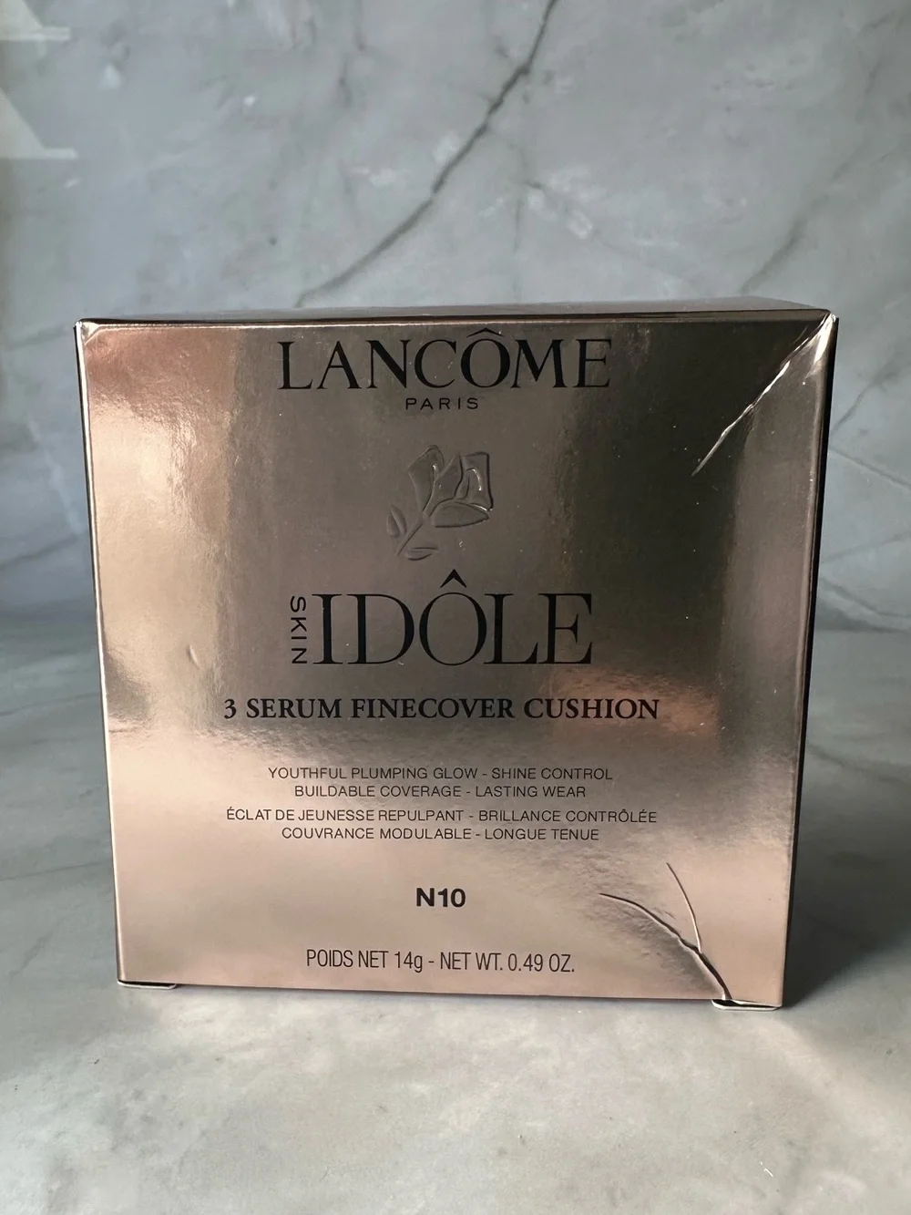 Lancome Skin Idole 3 Serum Finecover Cushion N10 Foundation 14g Asia Exclusive
